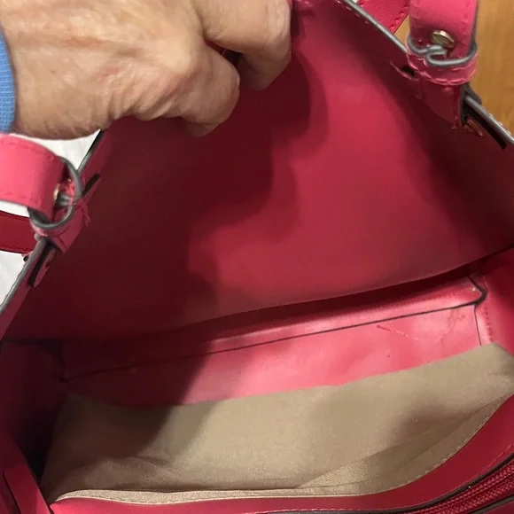 Nanette Lepore Chic Pink Tote Bag - Picture 5 of 9